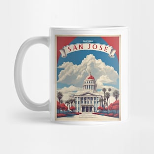 San Jose California United States of America Tourism Vintage Poster Mug